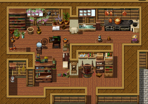 RPG Maker MZ - Never Ever Clean Up Tileset
