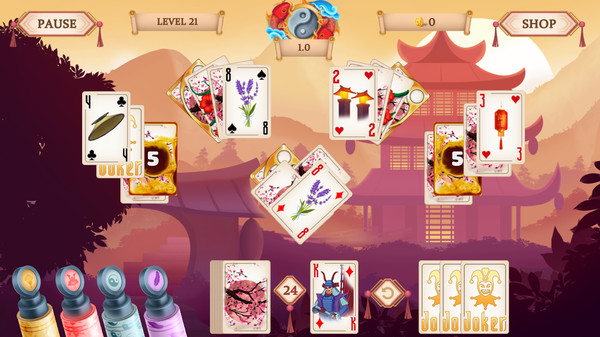 Samurai Solitaire. Return of the Ronin screenshot 1
