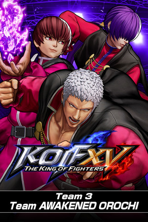 KOF XV DLC Characters "Team AWAKENED OROCHI"