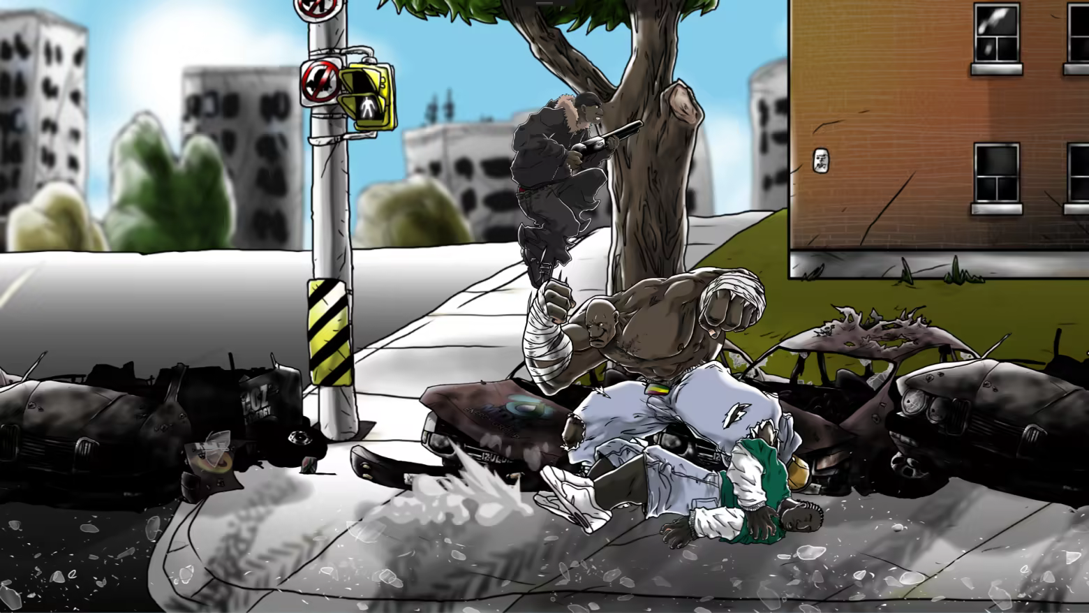 Black Otaku - SOS HD screenshot 1