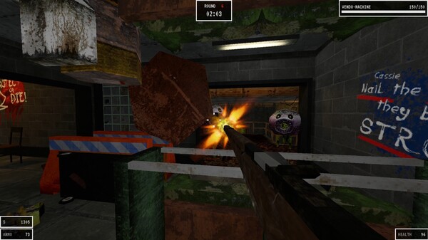 Screenshot of Barricade gameplay showing in-action mechanics