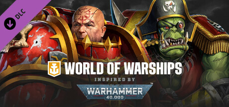 World of Warships × Warhammer 40,000: набор командиров Хаоса и Орков