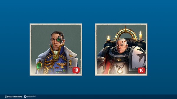 World of Warships × Warhammer 40,000: Imperium of Man Commander Pack