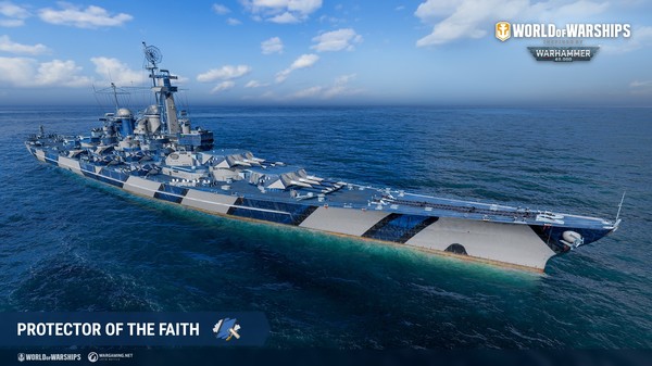 World of Warships × Warhammer 40,000: Grimdark Camouflage Pack