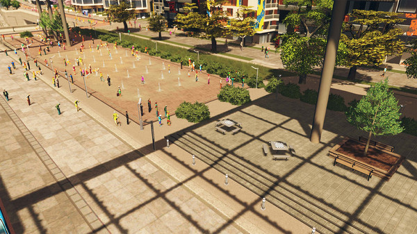 Cities: Skylines - Plazas & Promenades — скриншот 10