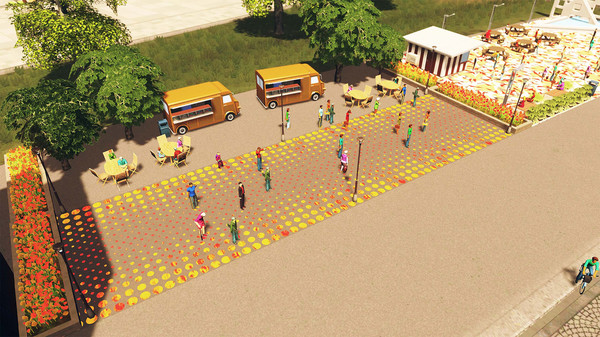 Cities: Skylines - Plazas & Promenades — скриншот 11