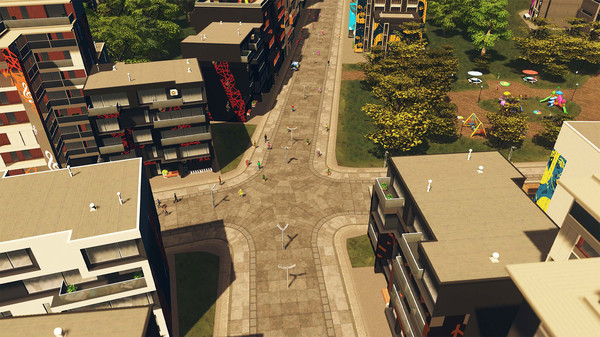 Cities: Skylines - Plazas & Promenades — скриншот 8