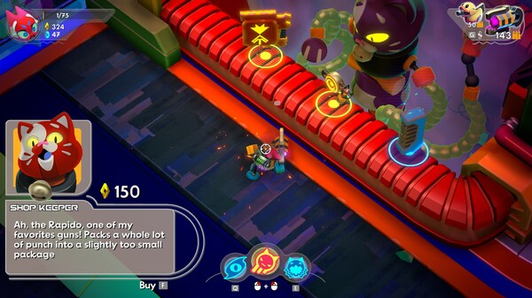 Screenshot z Go Mecha Ball