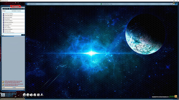 Fantasy Grounds - Star Battles: All Alone in the Black Space Map Pack