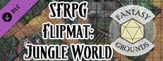Fantasy Grounds - Starfinder RPG - Flipmat-Jungle World Small Capsule Image