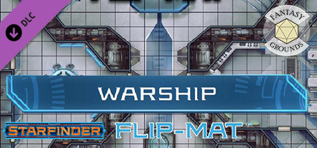 Fantasy Grounds - Starfinder RPG - Flipmat - Warship Header Image