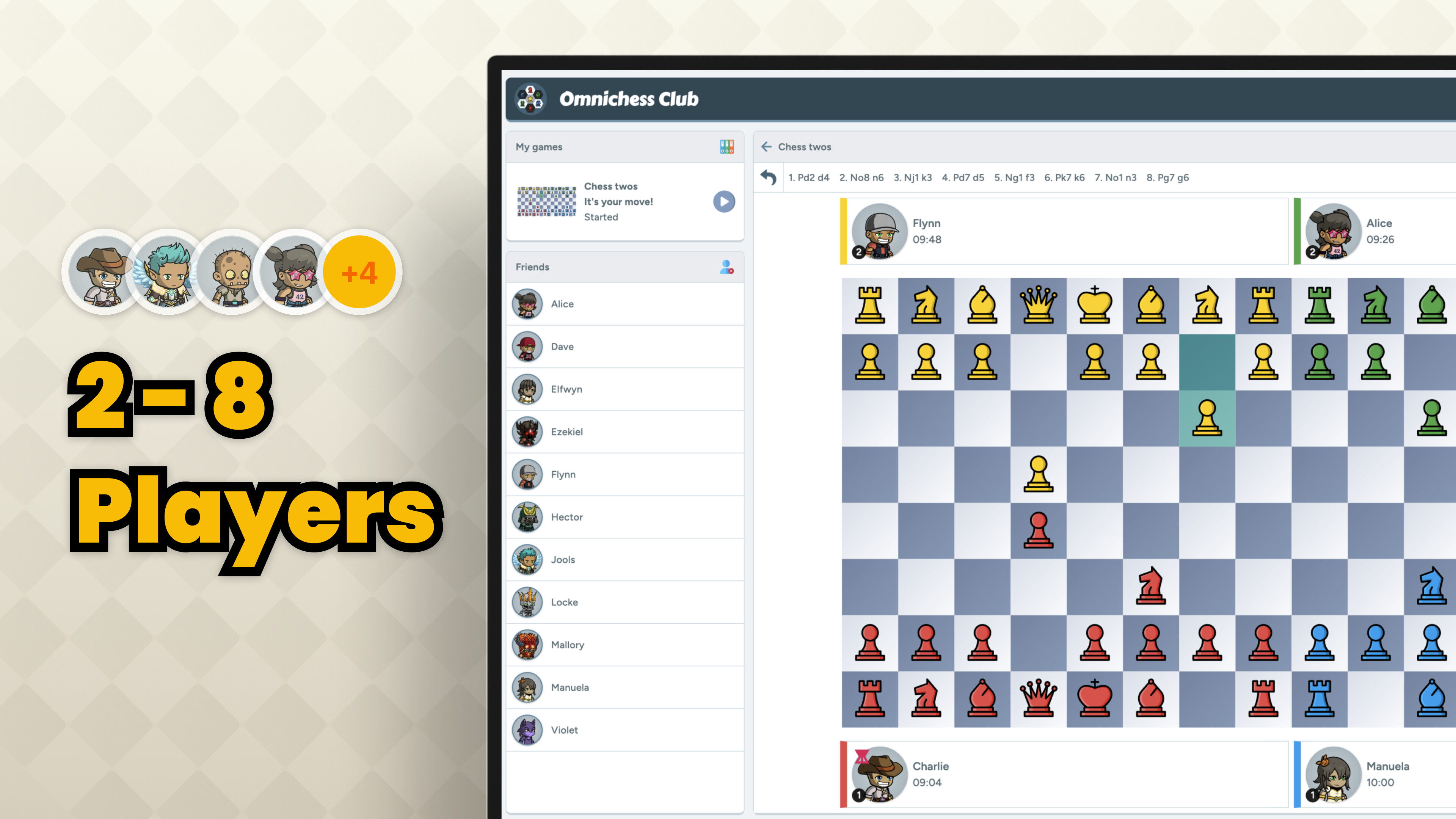 Omnichess: Chess Variants