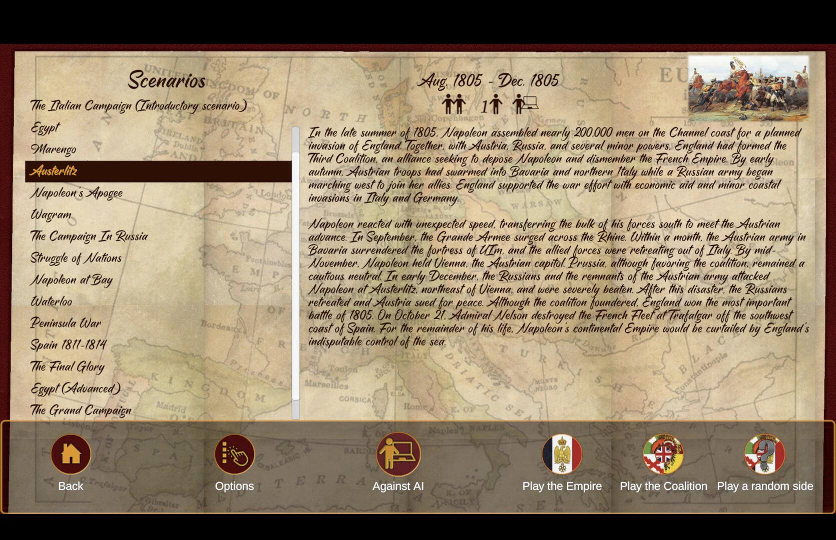 Napoleon's Eagles: Game of the Napoleonic Wars screenshot #3