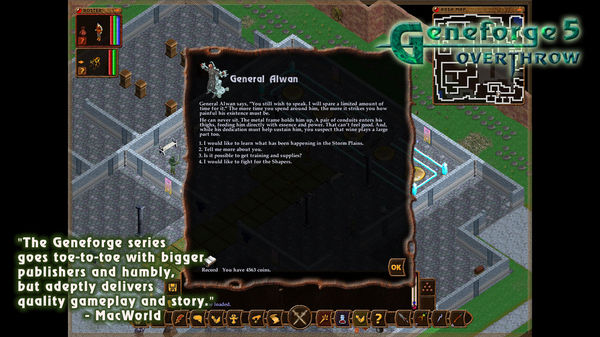 Screenshot z Geneforge 5 Screenshot z Geneforge 5