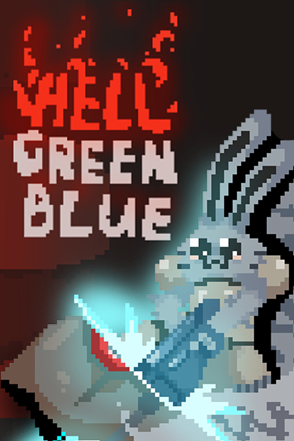 Capa de Hell Green Blue