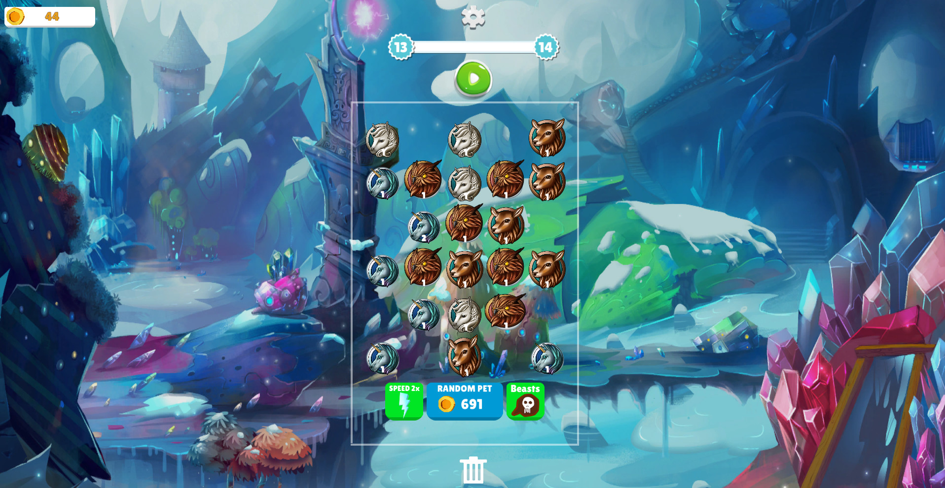 Merge Beasts - Defense Game - Expansion Pack 1 Featured Screenshot #1