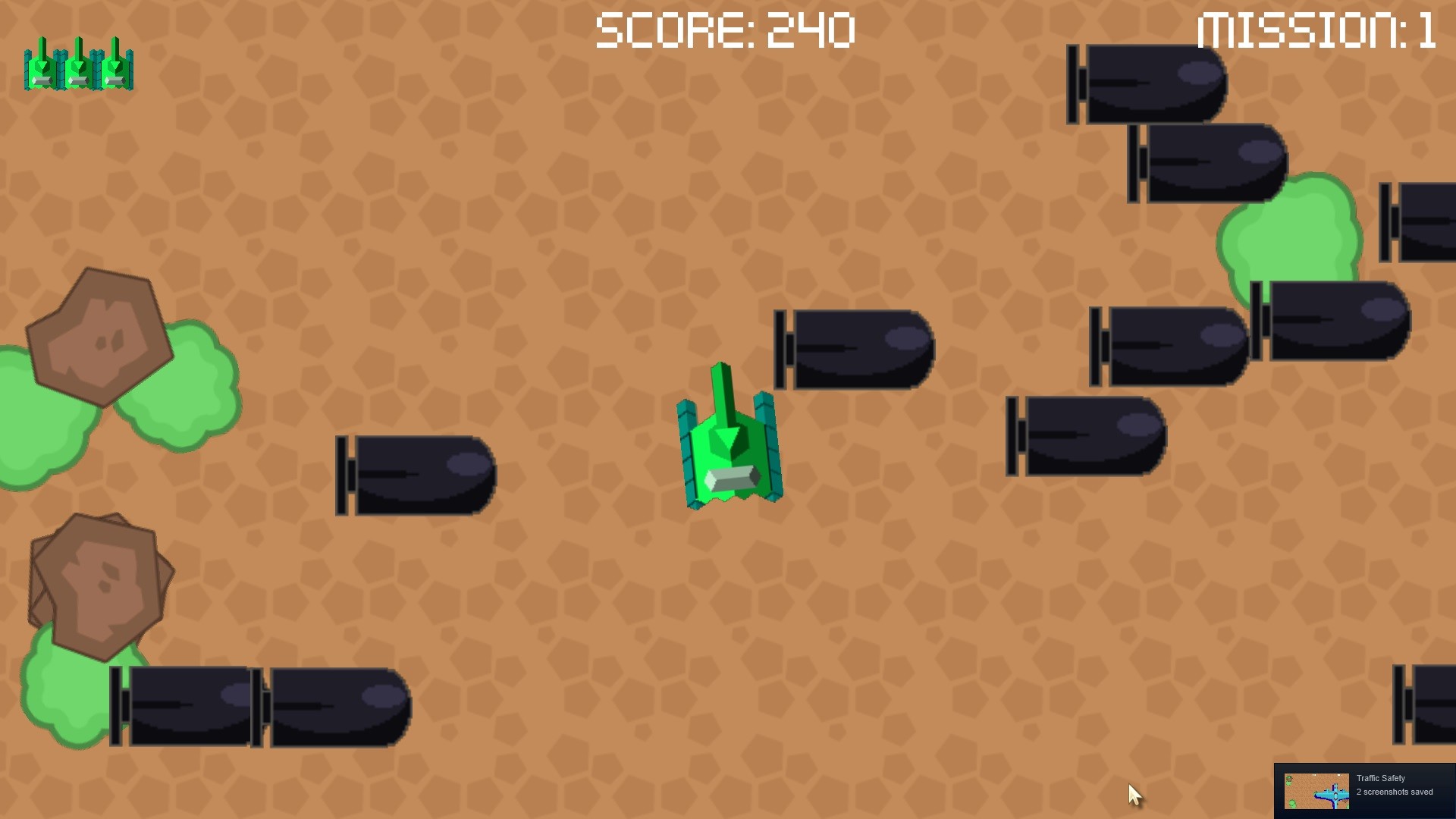 Traffic Safety Enemy Gunfire Hard Featured Screenshot #1