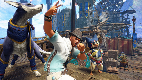 Monster Hunter Rise - "MC" Pose Set