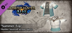 Monster Hunter Rise - "Summer Top" Hunter layered armor piece