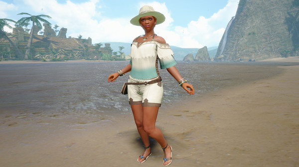 Monster Hunter Rise - "Summer Bracelets" Hunter layered armor piece