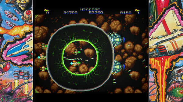Screenshot z Zero Wing