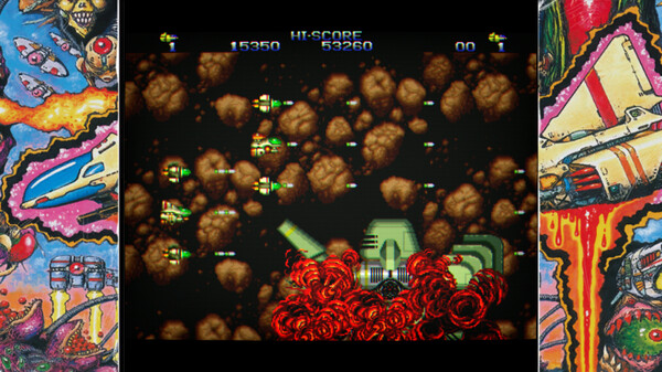 Screenshot z Zero Wing