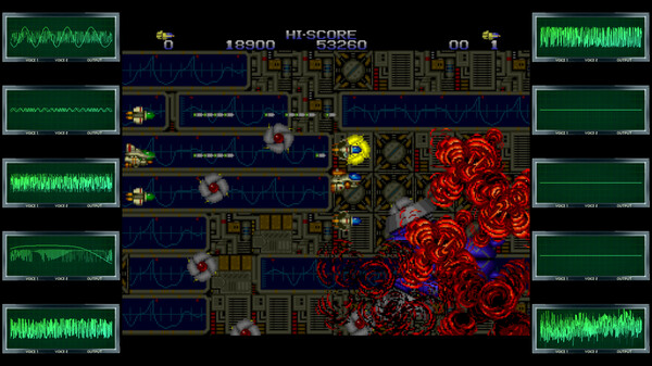 Screenshot z Zero Wing