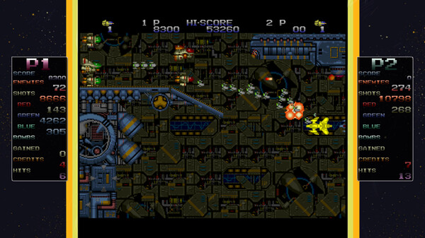 Screenshot z Zero Wing