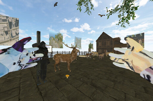 Screenshot z ZOSU VR Explosive Bow Hunting