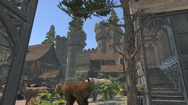 Screenshot z ZOSU VR Explosive Bow Hunting