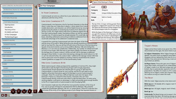 Fantasy Grounds - Pathfinder 2 RPG - Lost Omens: Monsters of Myth