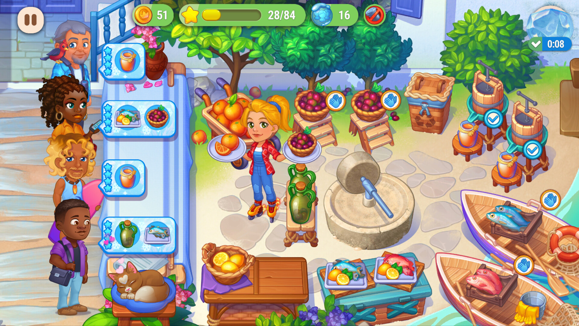 Farming Fever - Pizza and Burger Cooking game screenshot 1