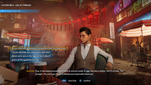 Keyword 2: Nightfall.