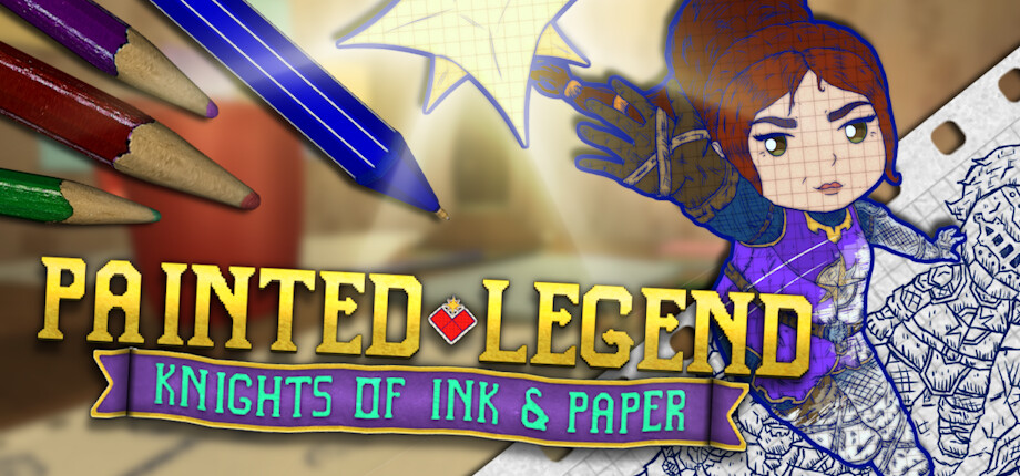 Painted Legend: Knights of Ink & Paper cover art