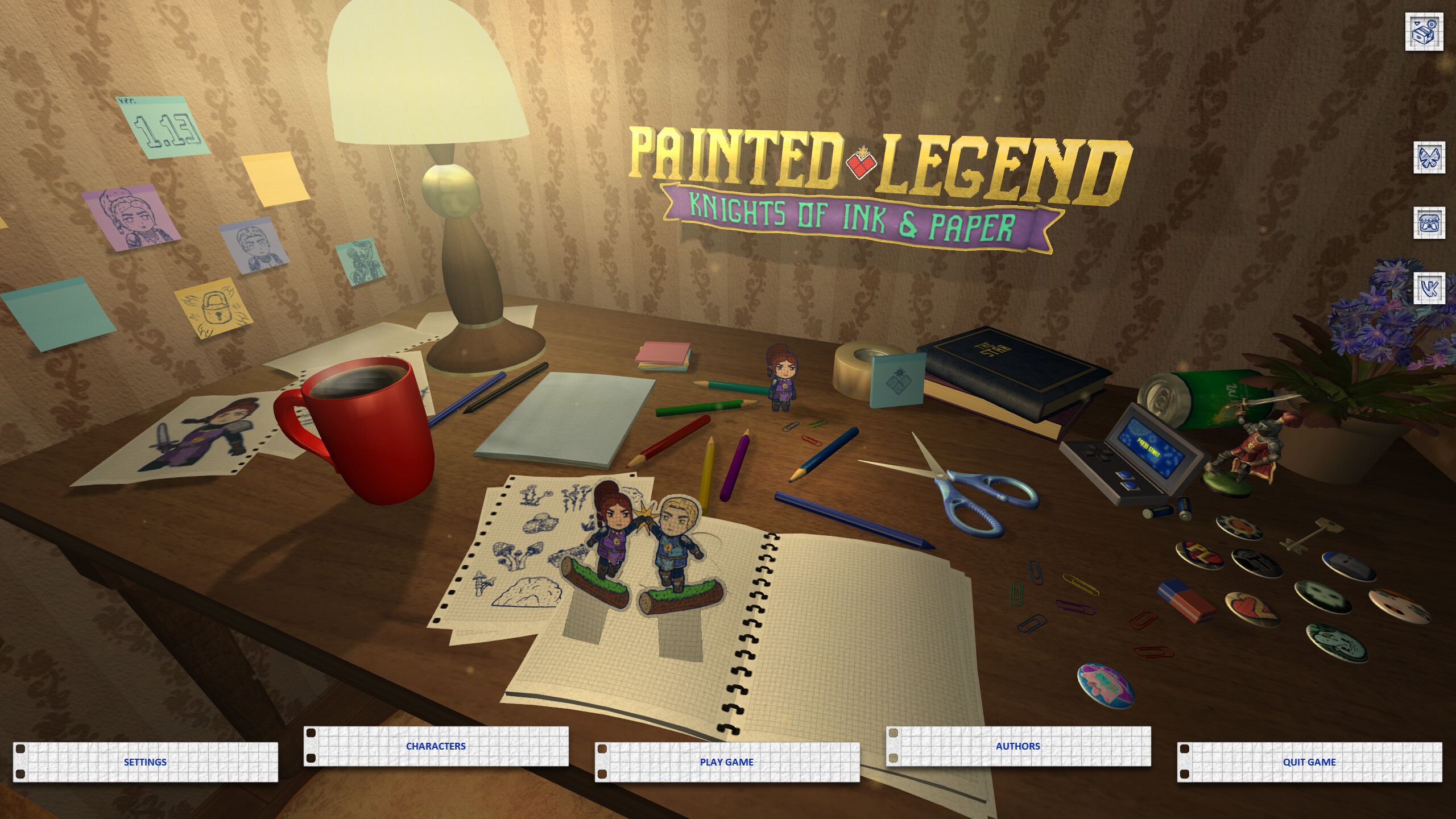 Painted Legend: Knights of Ink & Paper