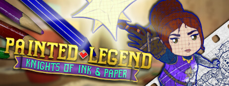Painted Legend: Knights of Ink & Paper cover art