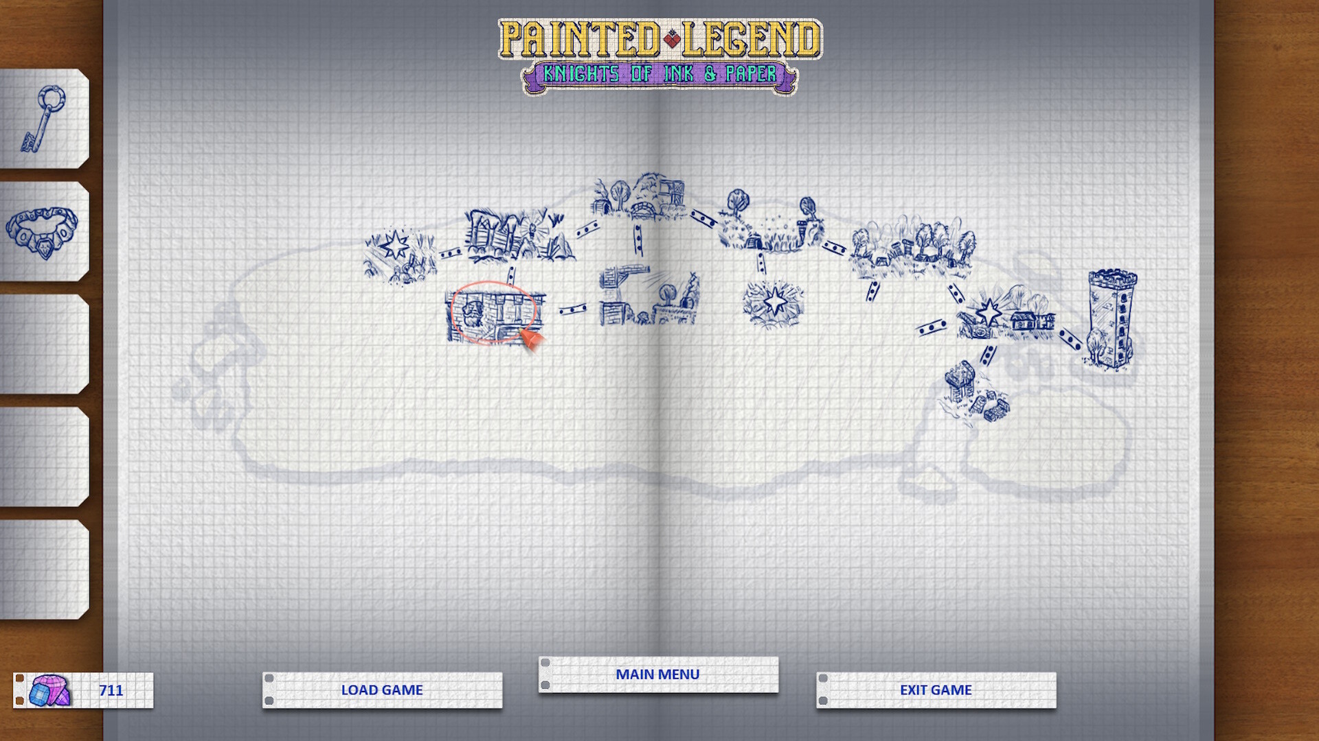 Painted Legend: Knights of Ink & Paper screenshot 10
