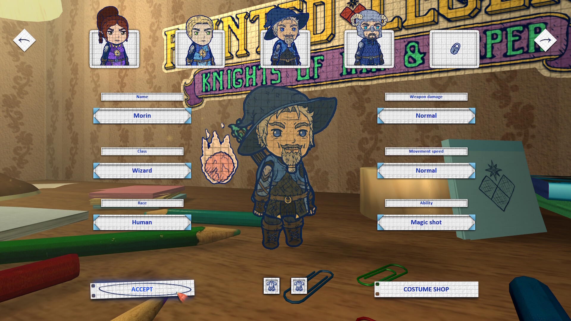 Painted Legend: Knights of Ink & Paper screenshot 3