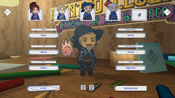 Painted Legend: Knights of Ink & Paper screenshot 3
