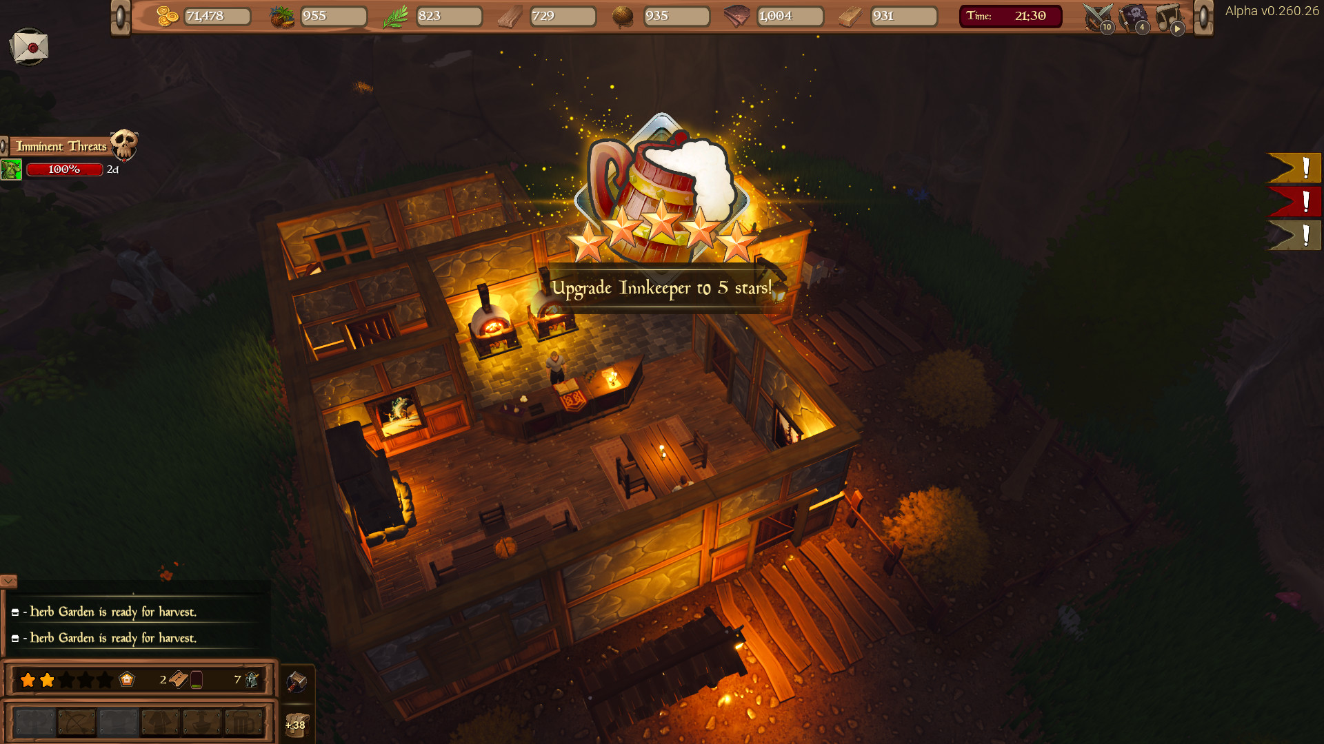 screenshot of A Hero's Rest: An RPG Town Simulator 3