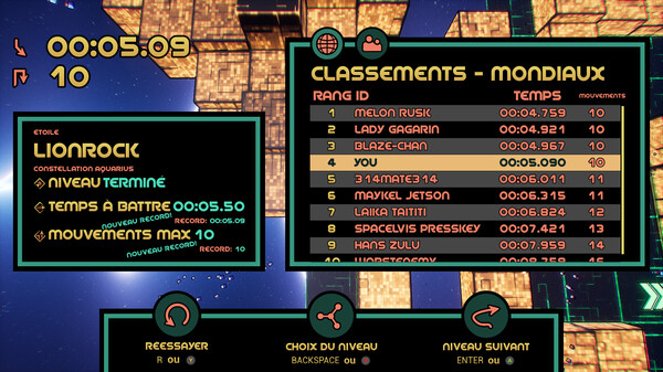 Capture d'écran 4 de Blaze in Space: Beat a-Maze