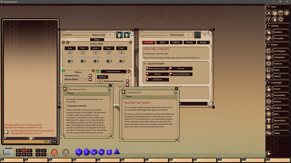 Fantasy Grounds - Dune Adventures in the Imperium