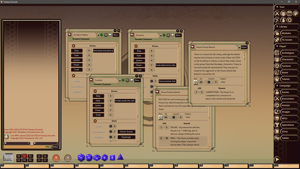 Fantasy Grounds - Dune Adventures in the Imperium