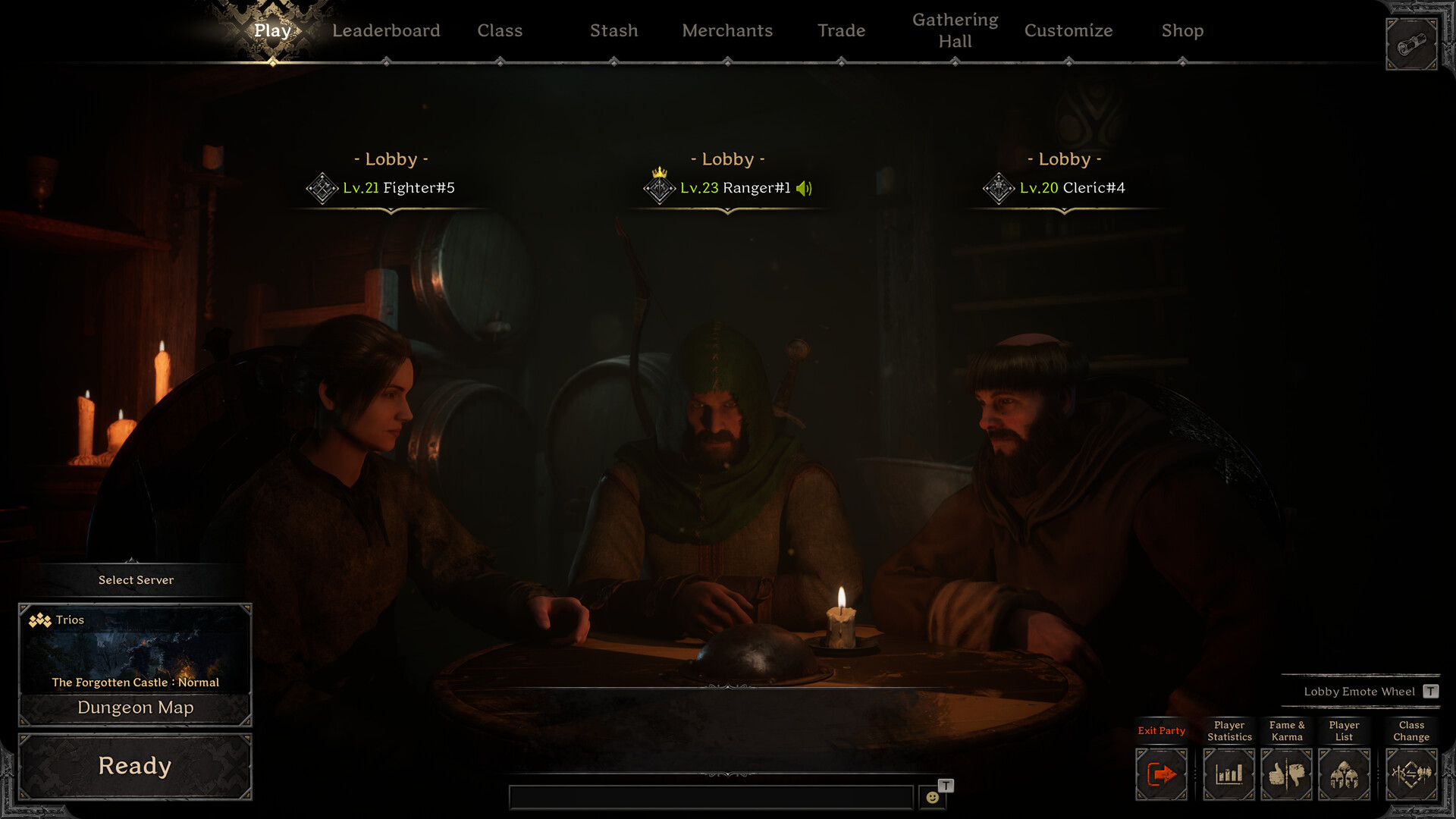 Screenshot of Dark and Darker