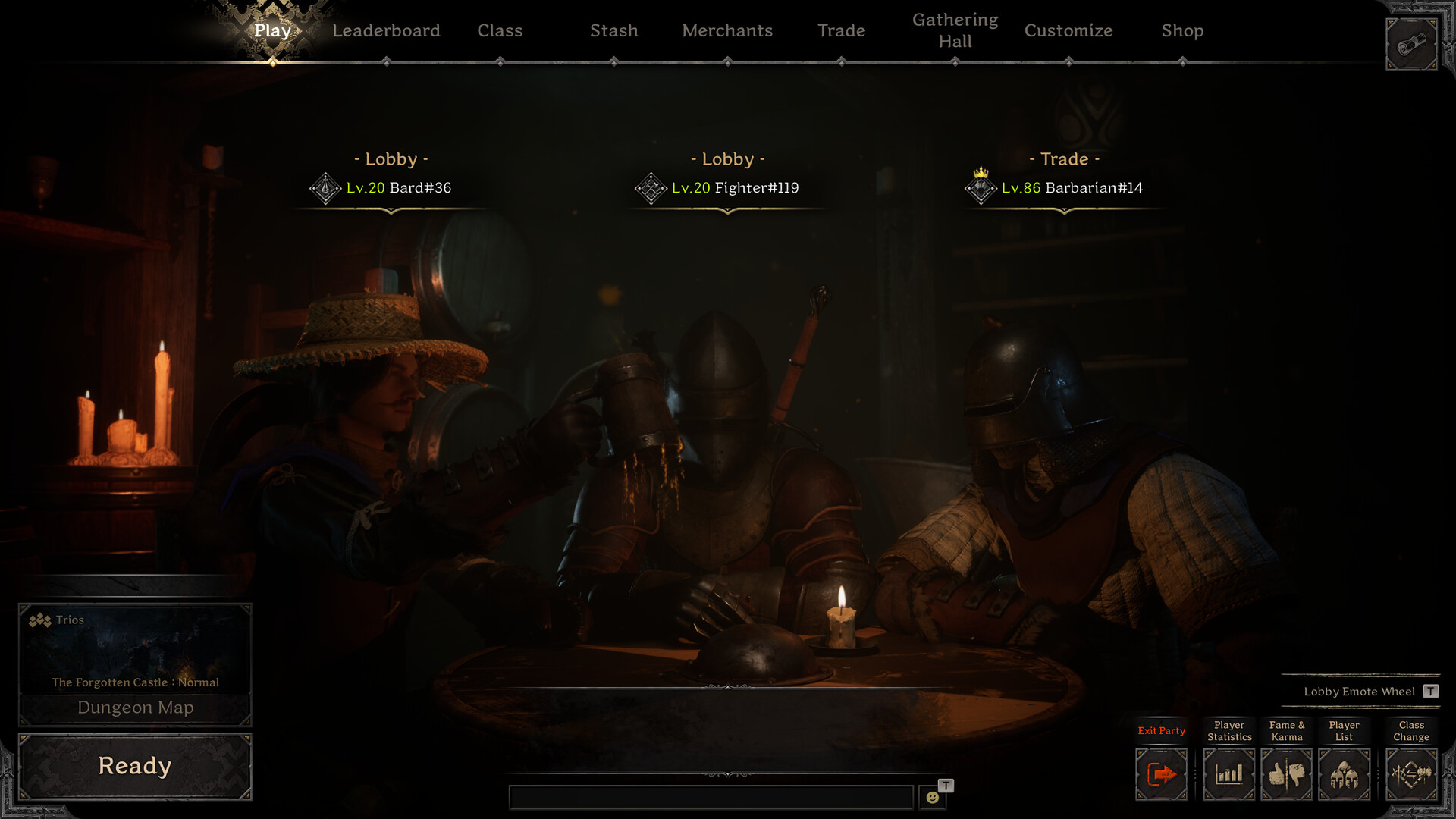 Screenshot of Dark and Darker