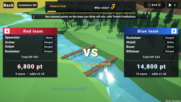 STREAM WAR — 1