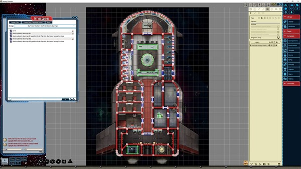 Fantasy Grounds - Starfinder RPG - Flipmat - Starfinder Society Starships