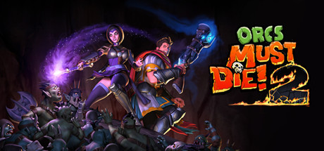 Steam header art for Orcs Must Die! 2