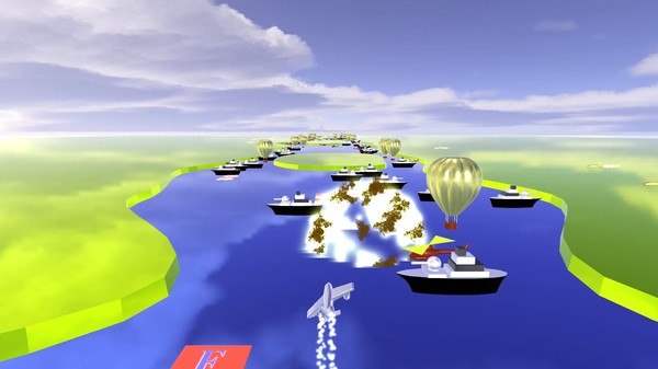 Screenshot z River Raid 3D