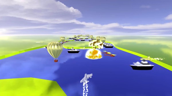 Screenshot z River Raid 3D